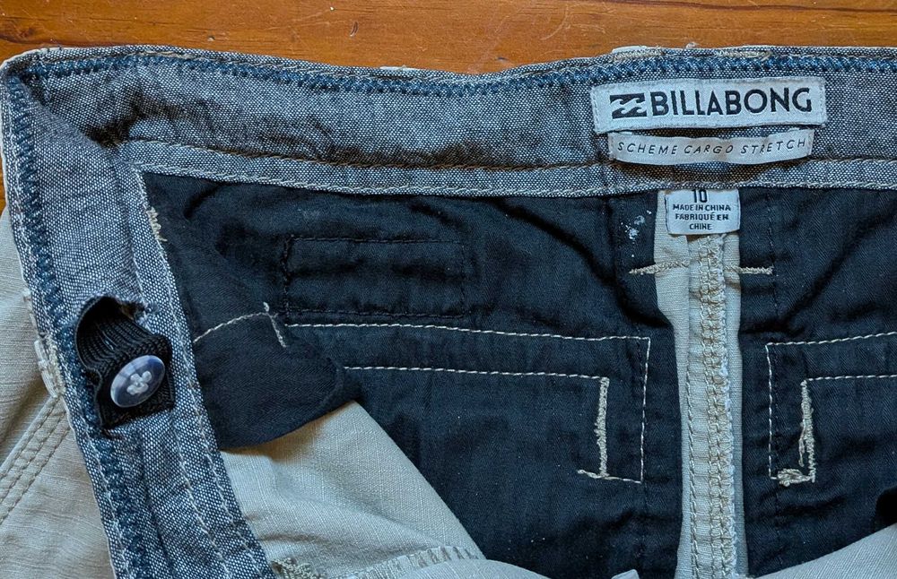 BILLABONG - Calções de estilo com cor e design modernos - criança 10a