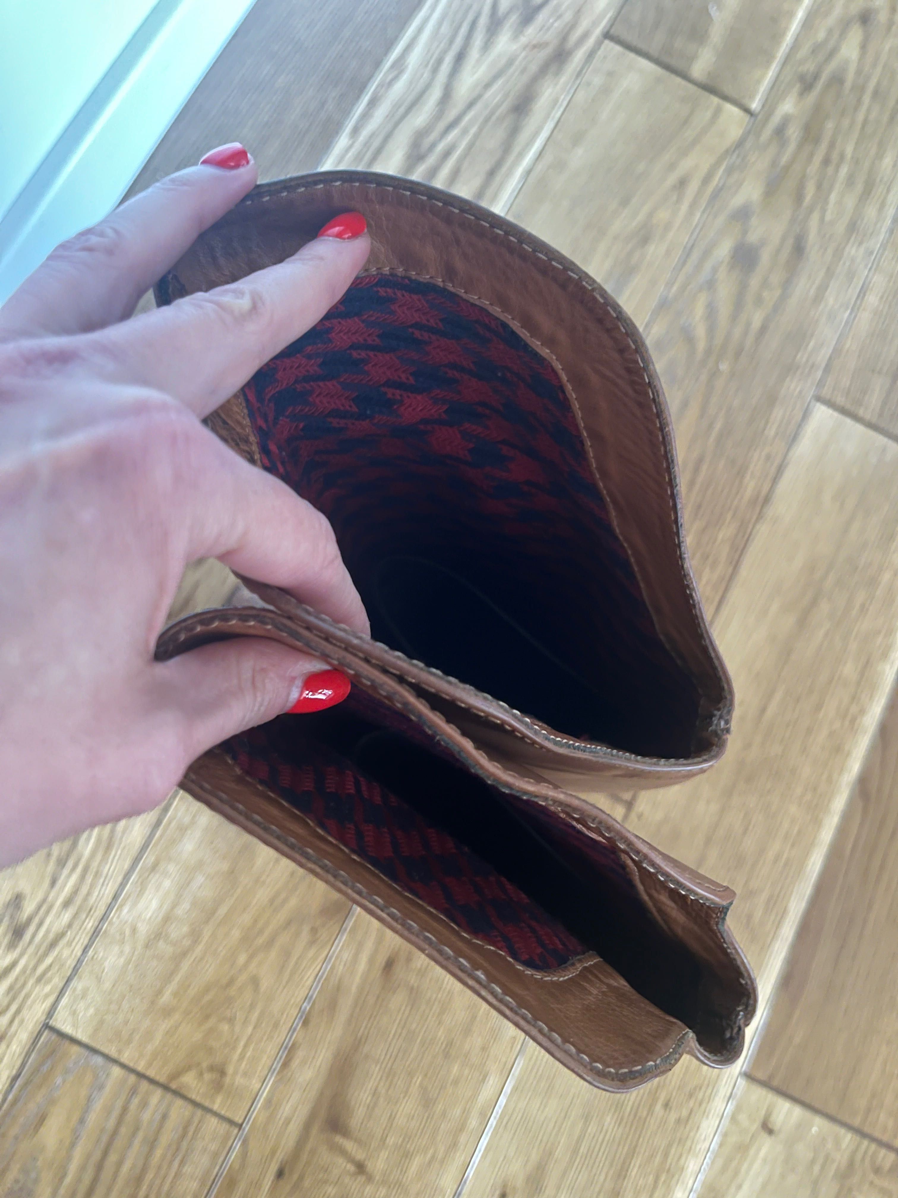 Kozaki Tommy Hilfiger brązowe r. 38