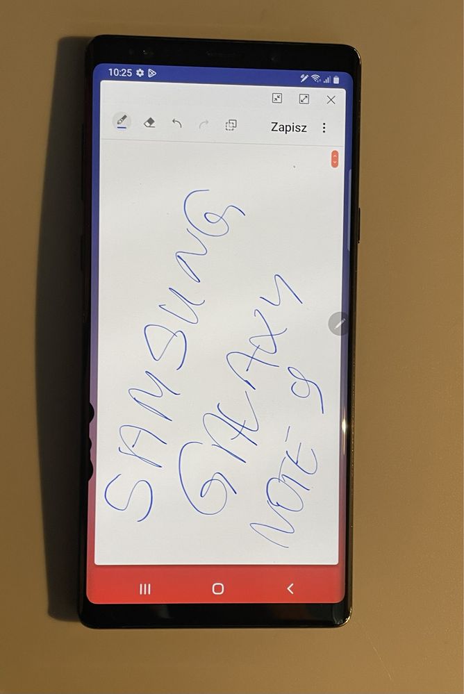 Samsung Galxy Note9 Czarny 128Gb Note 9 rysik