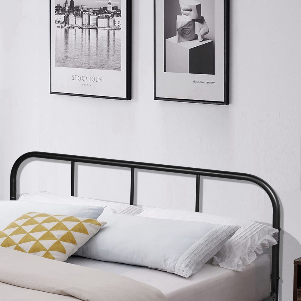 JAK NOWE łóżko metalowe solidne 140x190 loft infustrial + materac h5