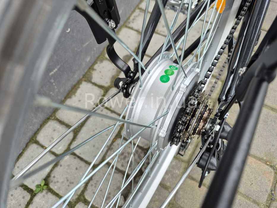 Велосипед з електроприводом 26" ST Dorozhnik eLUX Vbr FR рама-17" 36B