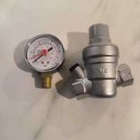 Reduktor ciśnienia wody z manometrem