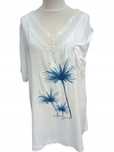 Stylowa Tunika Bluzka Oversize - Uni Biust 140Cm