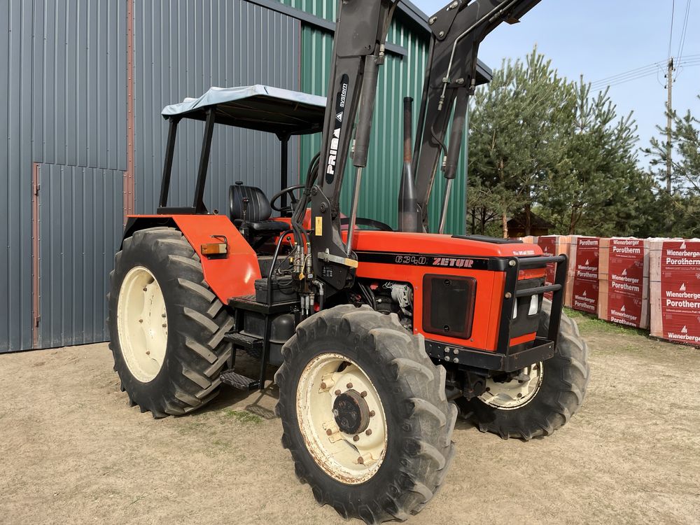 Zetor 6340 z turem