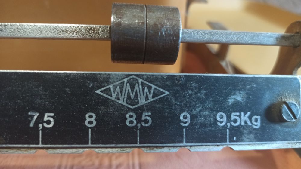 Весы настольные бытовые рычажные ретро 10 кг