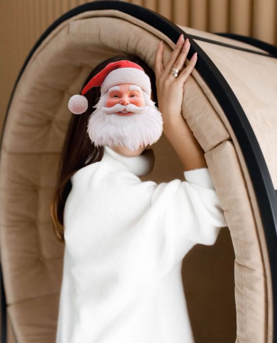 Теплий взязаний білий светр гольф