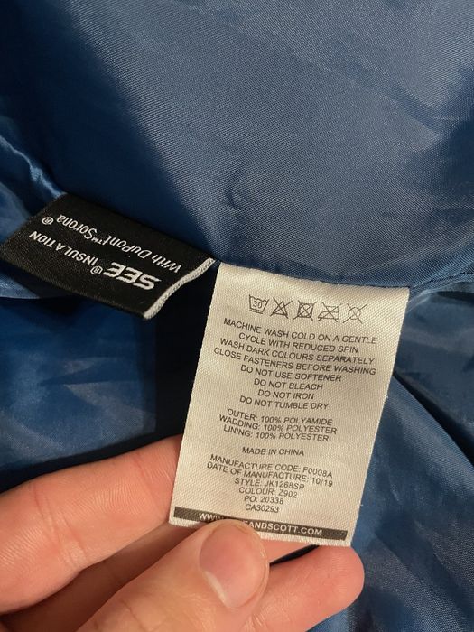 Мужской микропуховик Lyle Scott