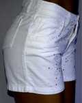 Short algodão senhora branco