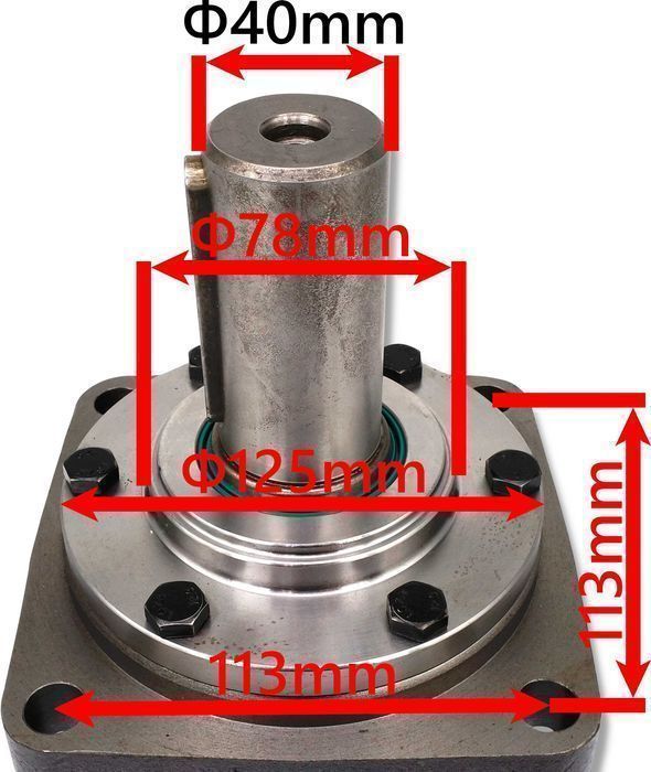Silnik Hydrauliczny BM6 BMT OMT 630 cm3 ALSG4 GR4 [1797]