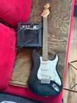 Gitara elektryczna z piecykiem