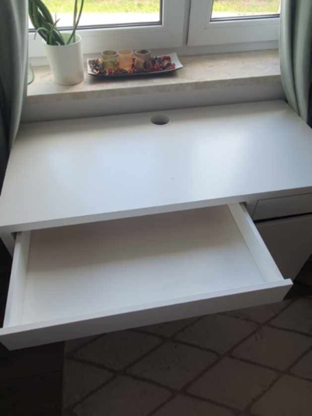 Biurko ikea białe
