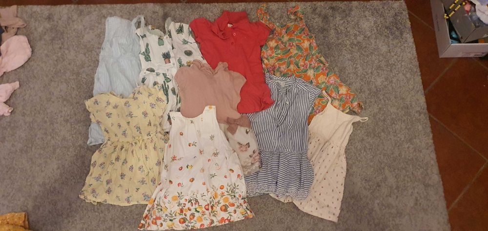 Roupinha para menina 2-3 anos - mais de 60 peças