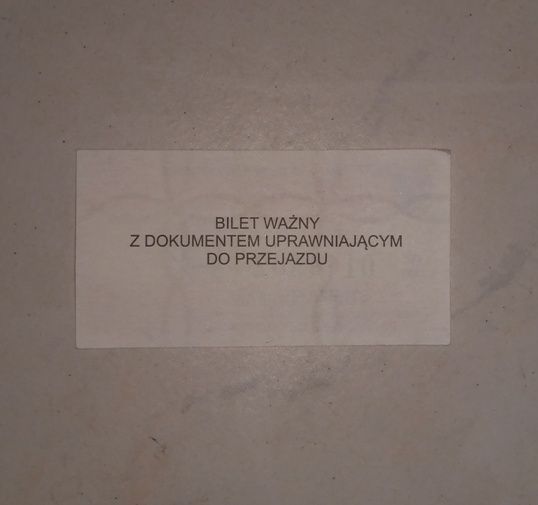 Bilet autobusowy specjalny MZK Przemyśl