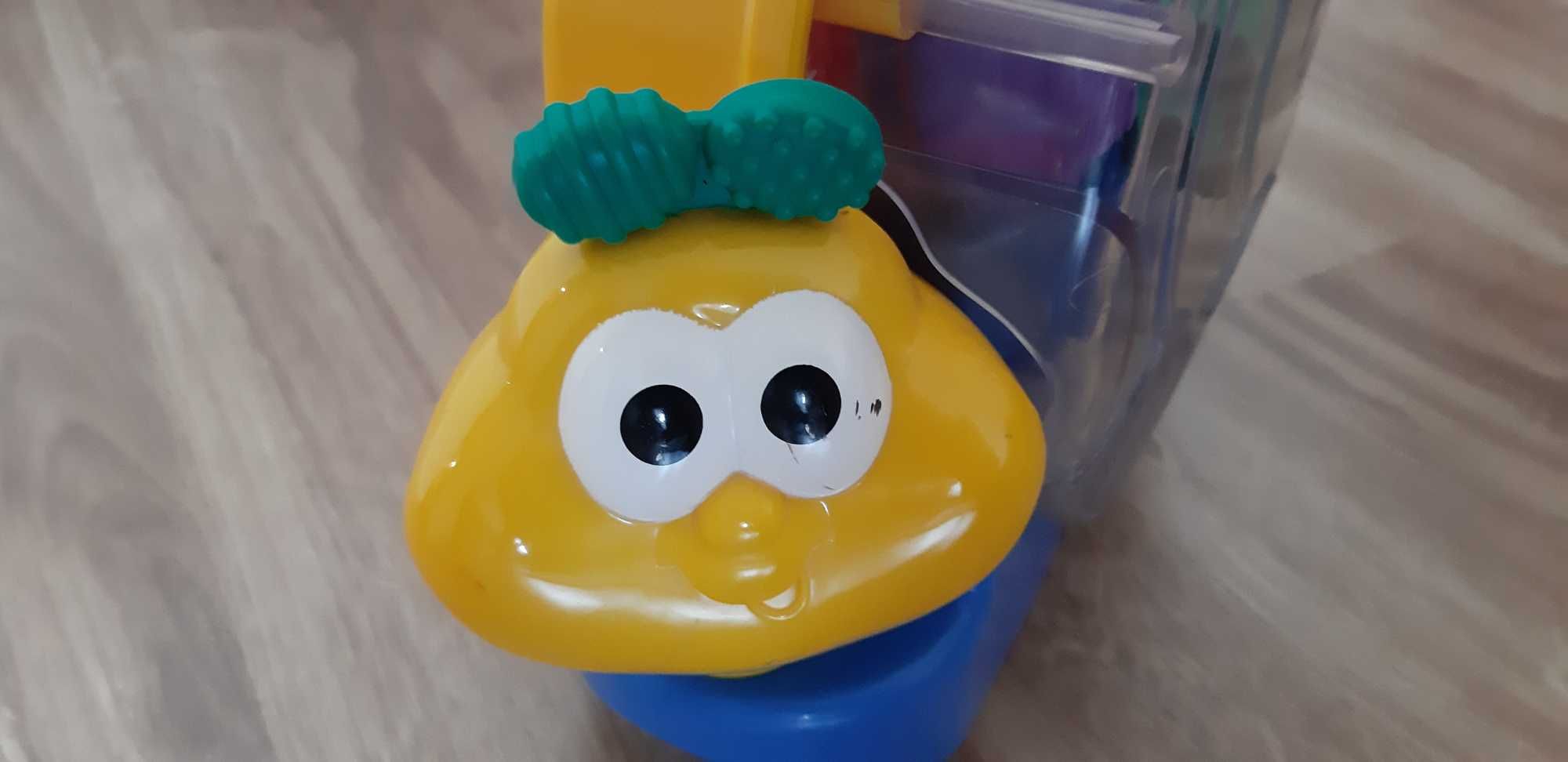 Ślimak Fisher Price sorter klocków kompletny super stan