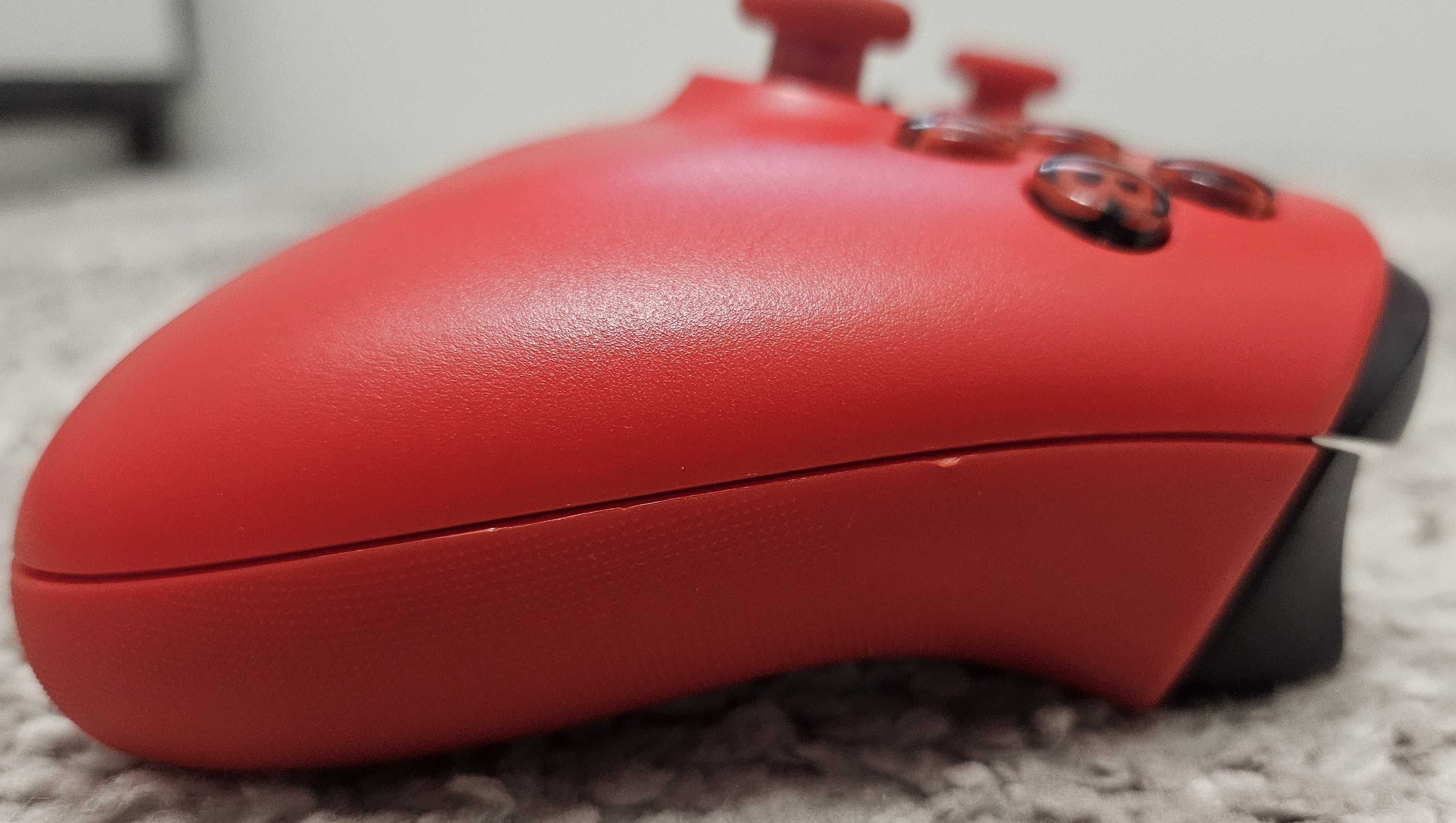 Oryginalny pad Xbox/PC 1914 Pulse Red nowe analogi Halla