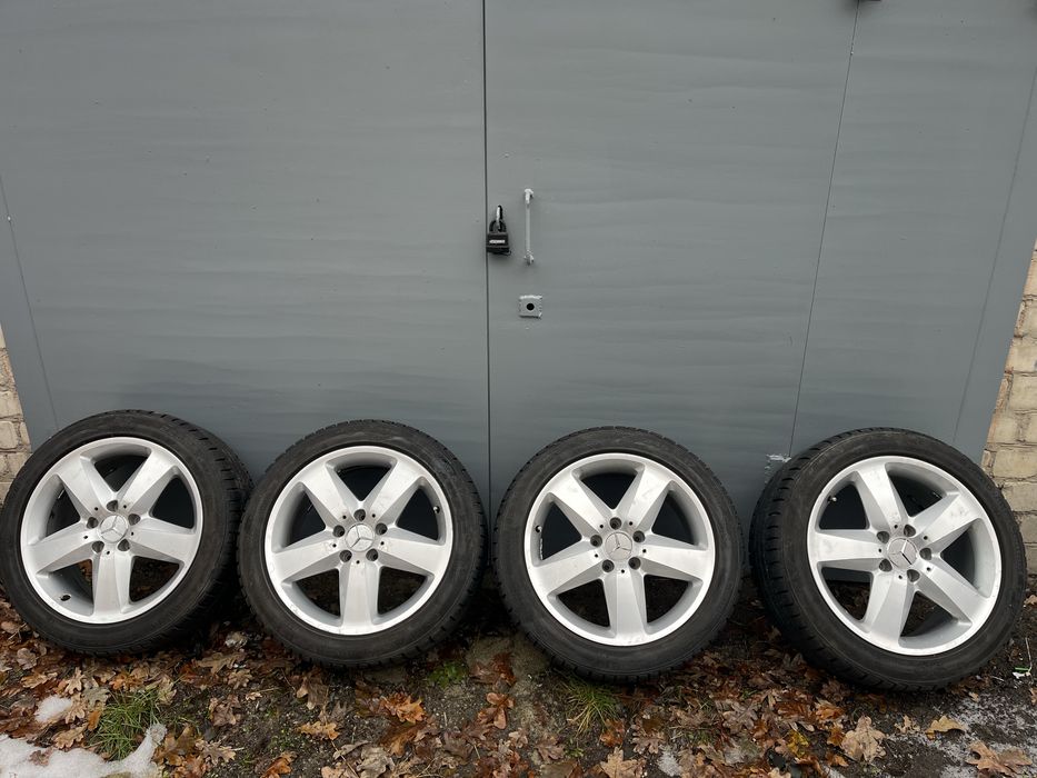 Оригінальні диски R17 з резиною ContiWinterContact — стан ідеальний!