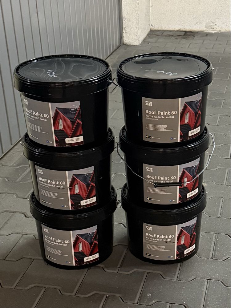 Farba SCALA ROOF Paint 60 10L DO DACHÓW RAL 7021 (antracyt)