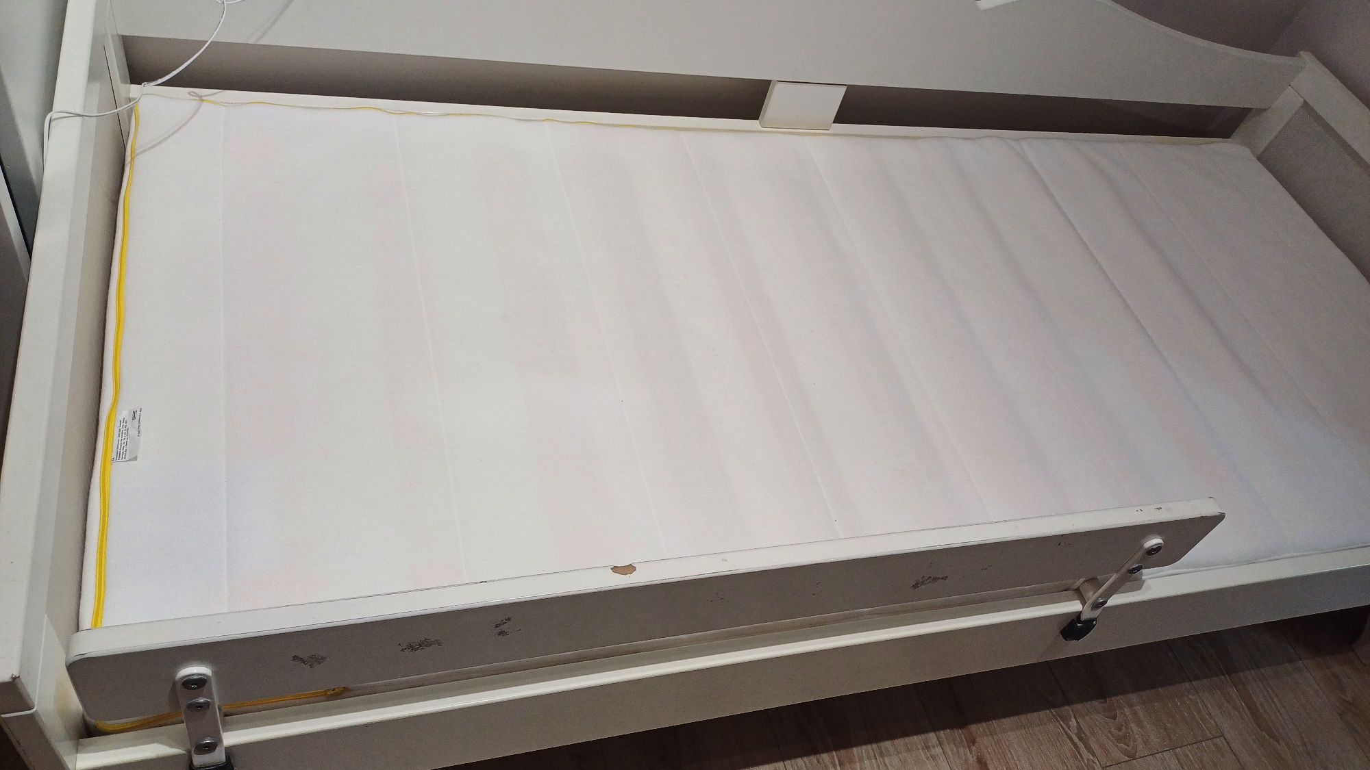 Łóżko 80x160 ikea, odbiór osobisty. Łóżko rozłożone.