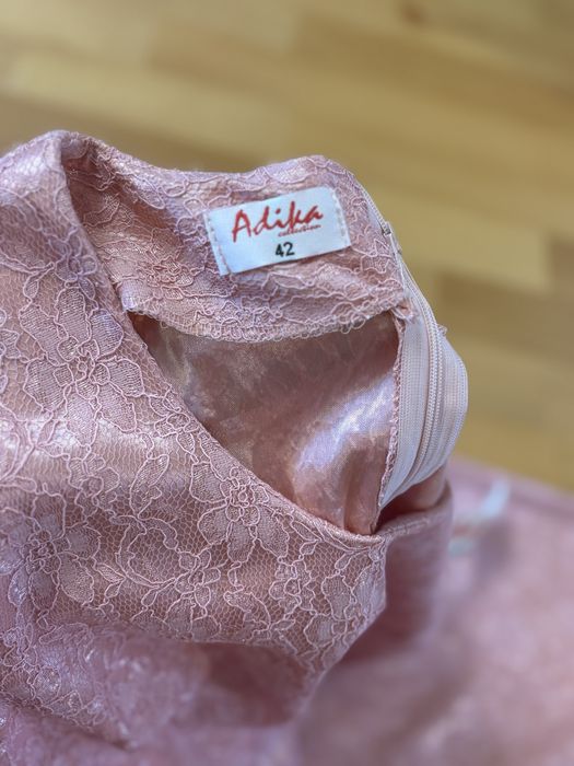 Sukienka na Komunie,wesele i inne okazje ,XL rozciagliwa, róż