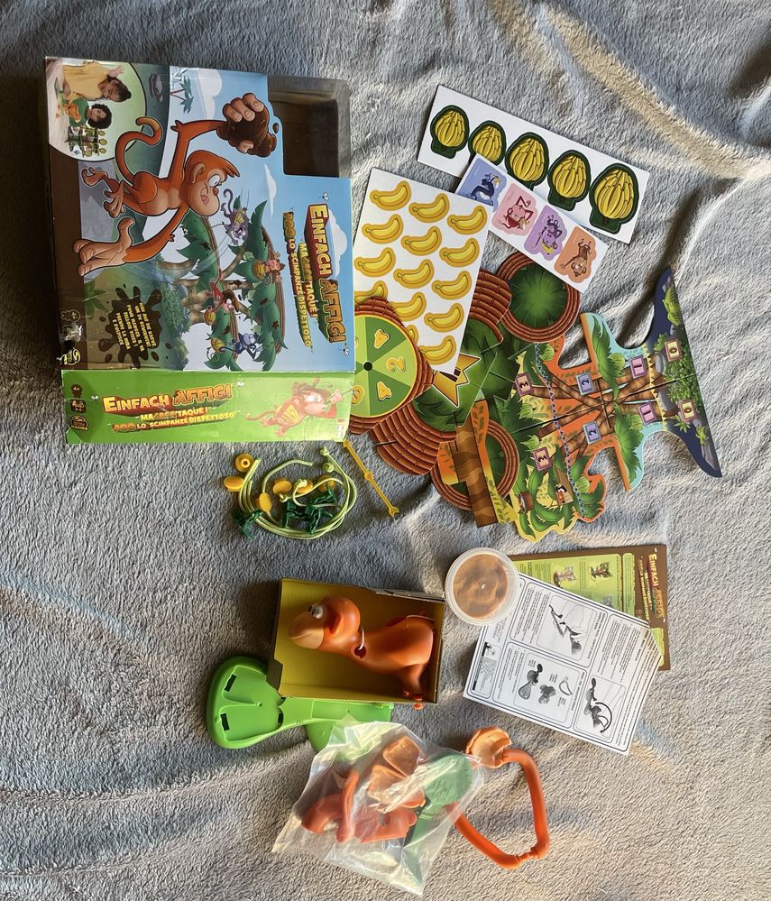 Gra planszowa Spin Master "Po prostu małpa" monkey see monkey poo