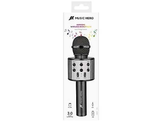 Mikrofon bezprzewodowy SBS Music Hero 5W karaoke z czytnikiem kart TF