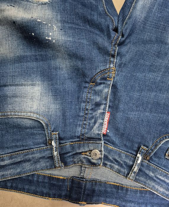 DSQUARED 2 roz. 48 M pas 84 cm męskie jeansy premium made in italy