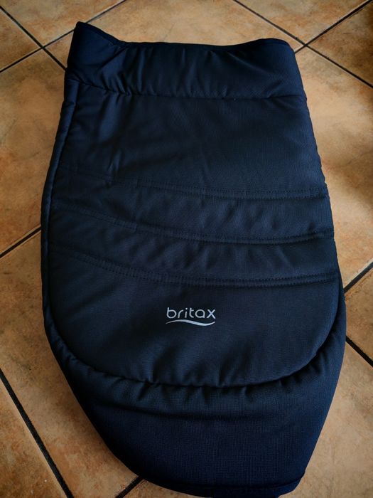 Osłonka na nóżki britax + folia przeciwdeszczowa britax do spacerówki