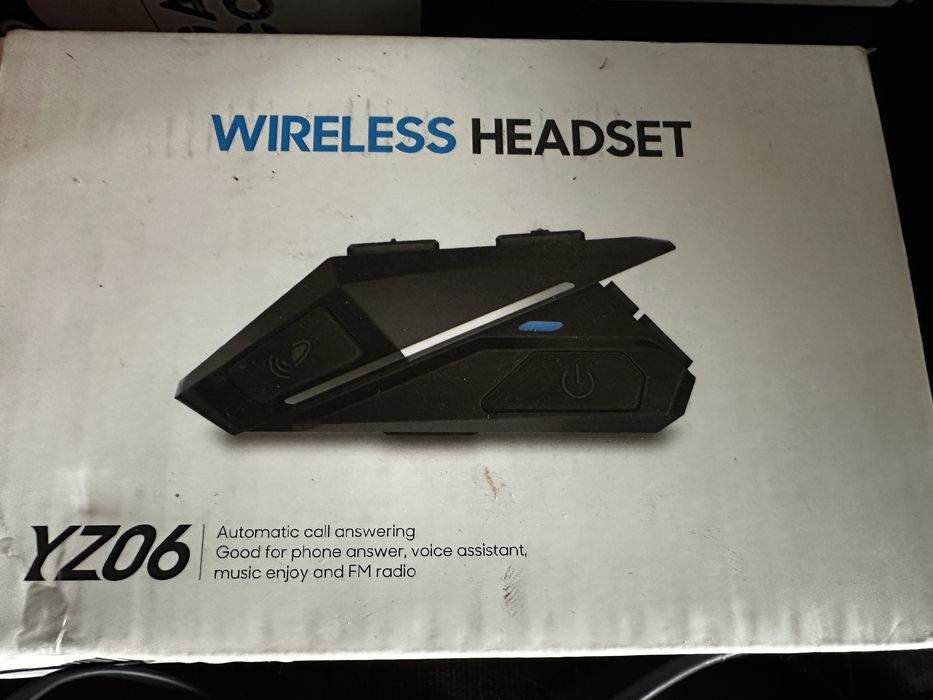 Мотоциклетний Bluetooth-інтерком, гарнітура для шолома YZ06