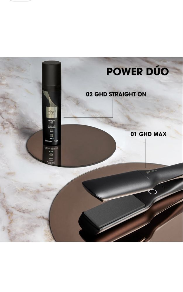 ghd Chronos Max - Plancha de Pelo Profesional