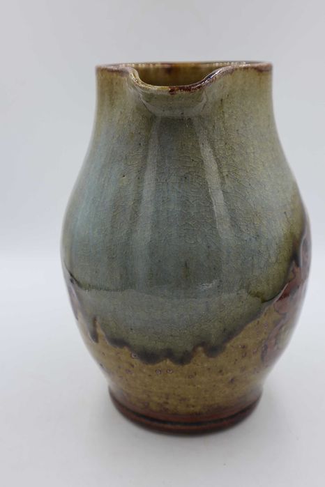 Dzbanek ceramika artystyczna szkliwiony b040115