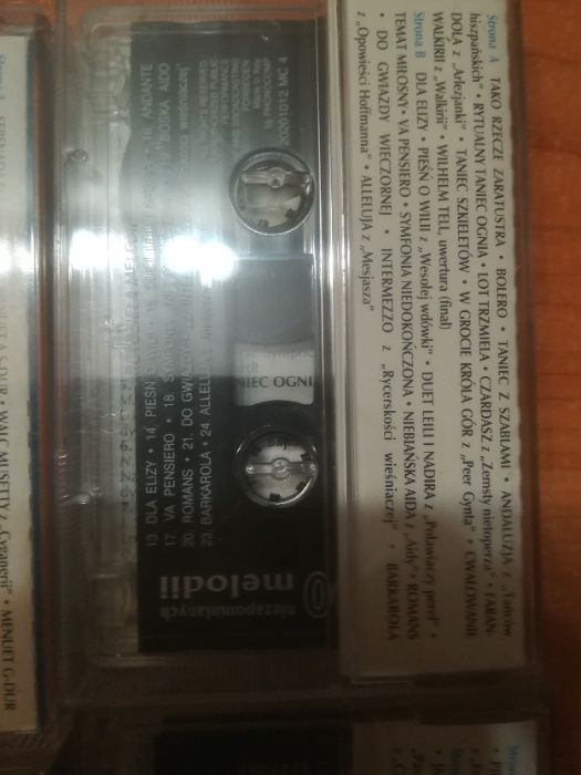 kasety magnetofonowe 150 Najpiękniejszych melodii komplet Przegląd RD