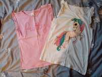 Koszulki H&M i Palomino (C&A) roz. 134-140