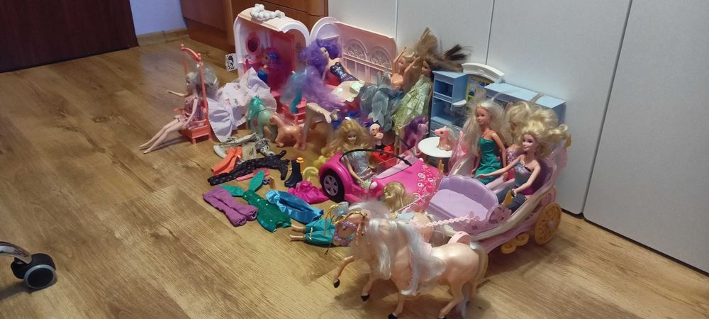 Zestaw Barbie + akcesoria