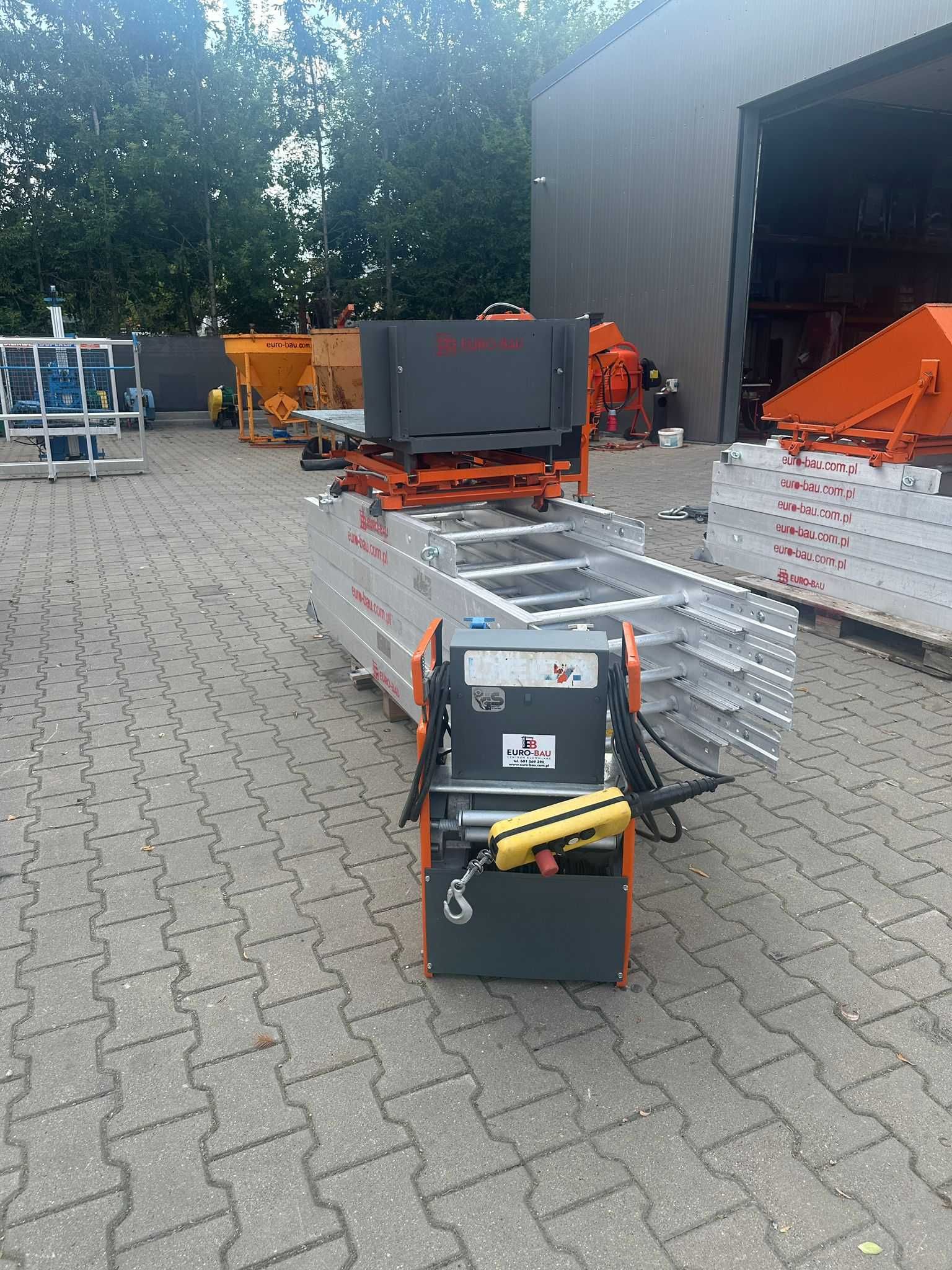 Winda Drabina dekarska Geda COMBI LIFT wciągarka wyciąg Nr126