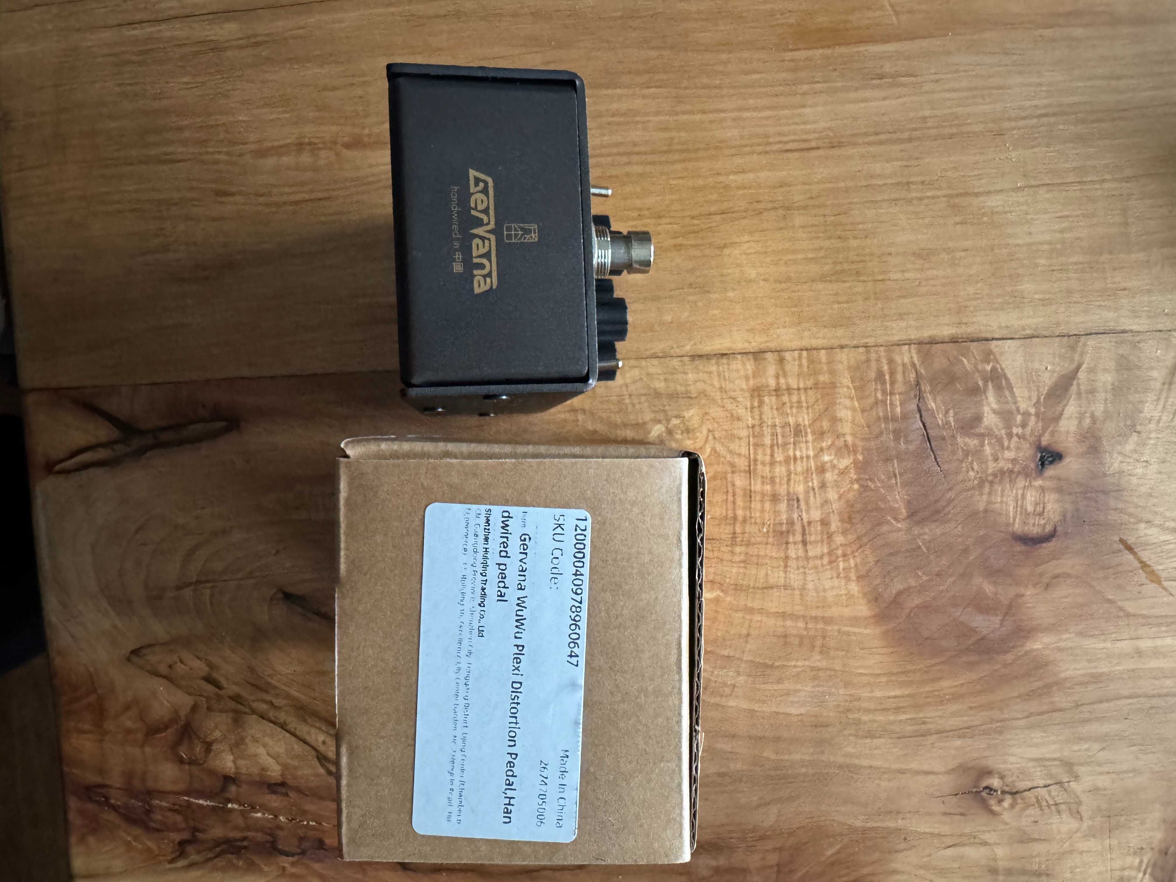 Gervana WuWu Plexi Distortion  Handwired Pedal