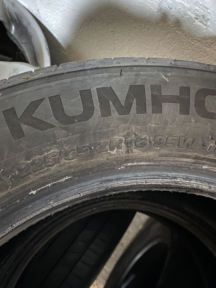 Opony kumho letnie 225/55/16 rocznik 2023!!! Duzo bieznika