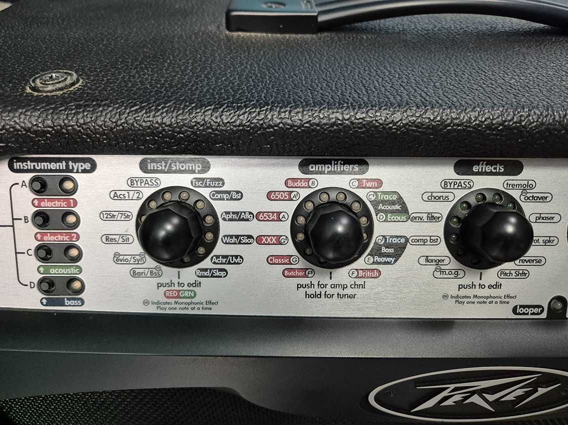 Amplificador Guitarra Peavey Viper VIP2 + Pedal Sanpera I