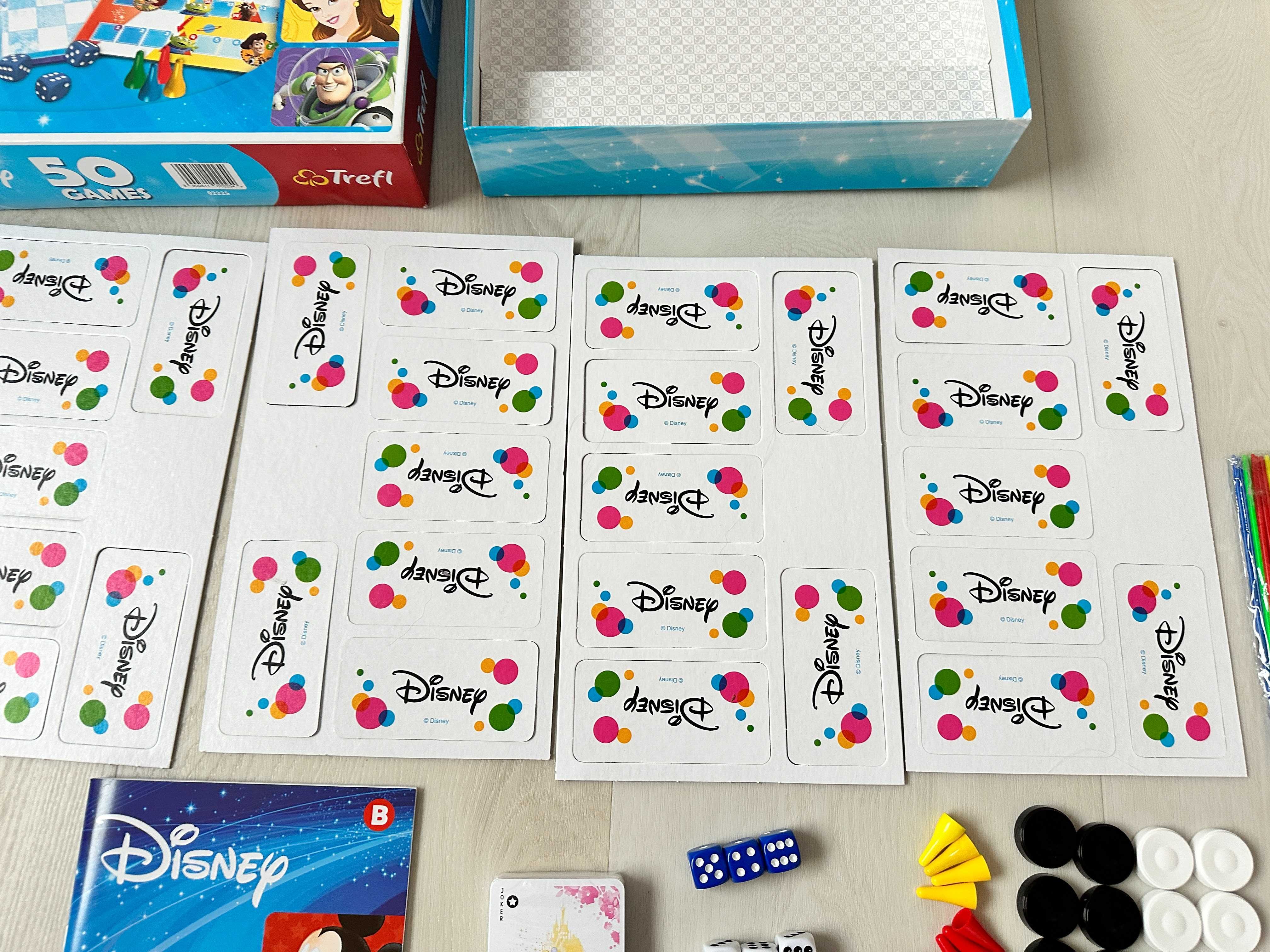 Gra planszowa Trefl Disney 50 klasycznych gier nowa odpakowana