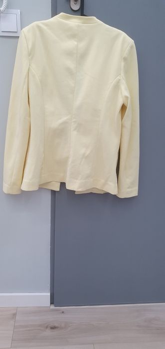 Reserved marynarka żakiet żółta pastelowa 40