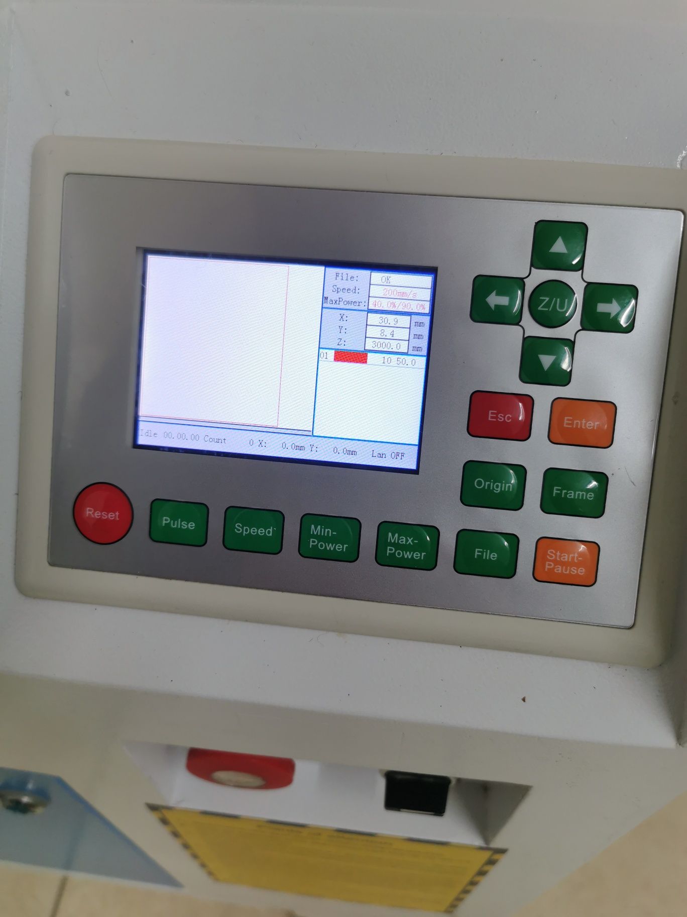 Ploter laserowy CO2 60x40