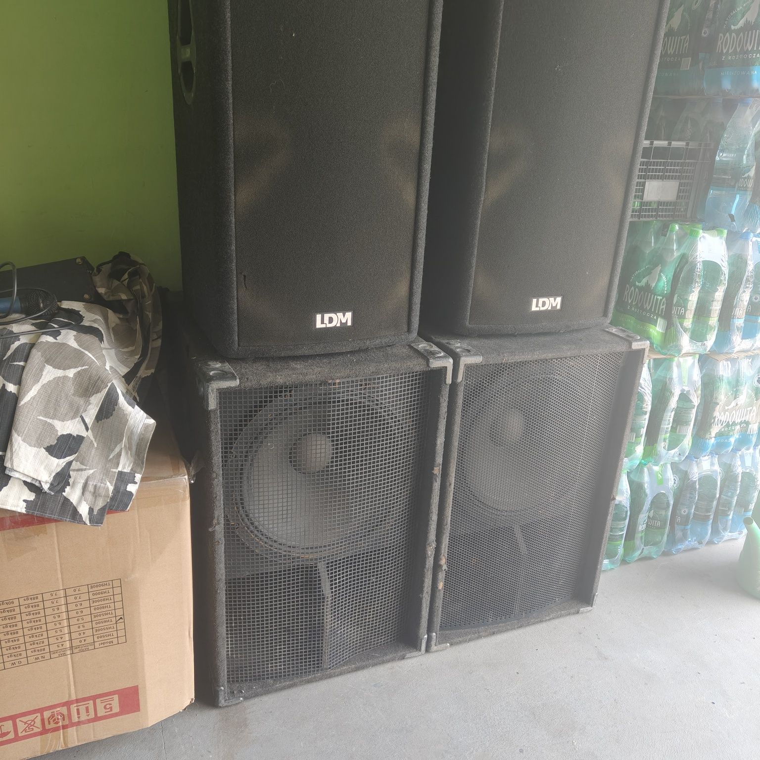 Pol-Audio tp118 moc 1250Watt 2sztuki