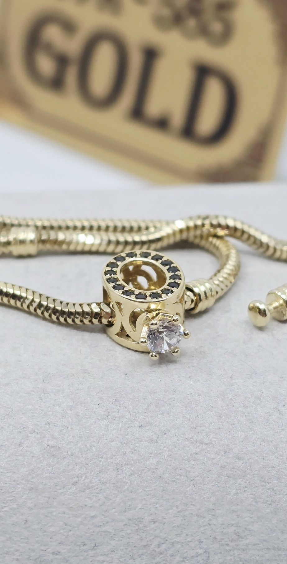 Złoty charms próba 585 14k
