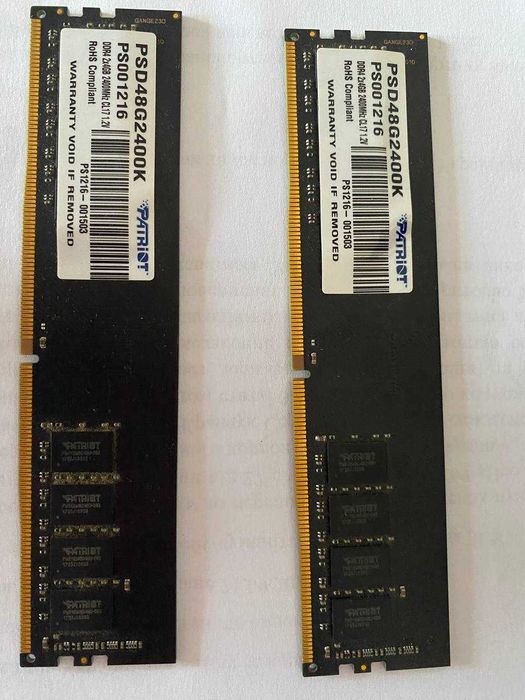 PATRIOT PSD48G2300K DDR4 2x4GB 2400Mhz