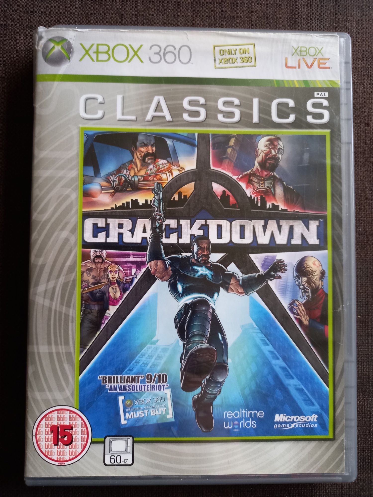 Gra Crackdown  na xbox 360 Polska wersja!!!