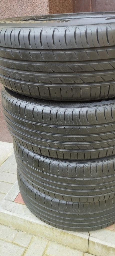 Sprzedam cztery opony 235/55/19 letnie HANKOOK