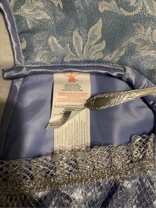 Sukienka niebieska błękitna Elsa kostium Elsy Kraina Lodu Elsa