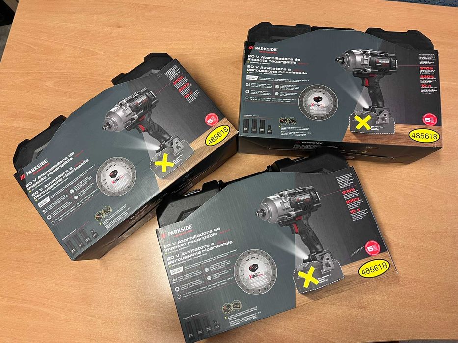 Chave de impacto PARKSIDE Performance PASSP 20-Li C4 1356NM