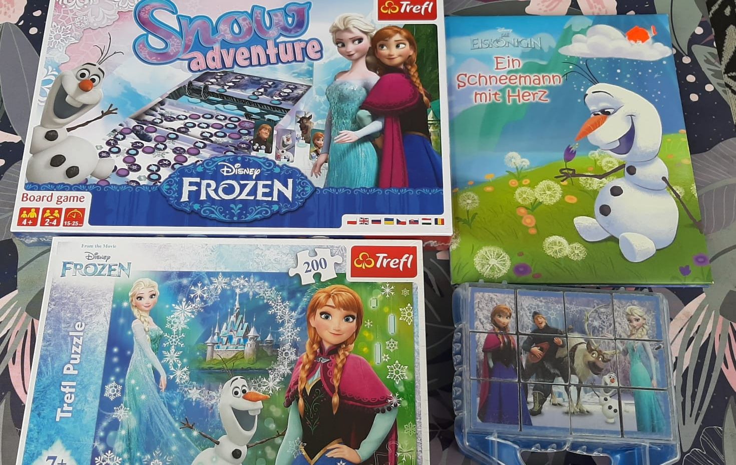 Nowe gra Frozen plus nowe puzle plus gratis książka i puzle