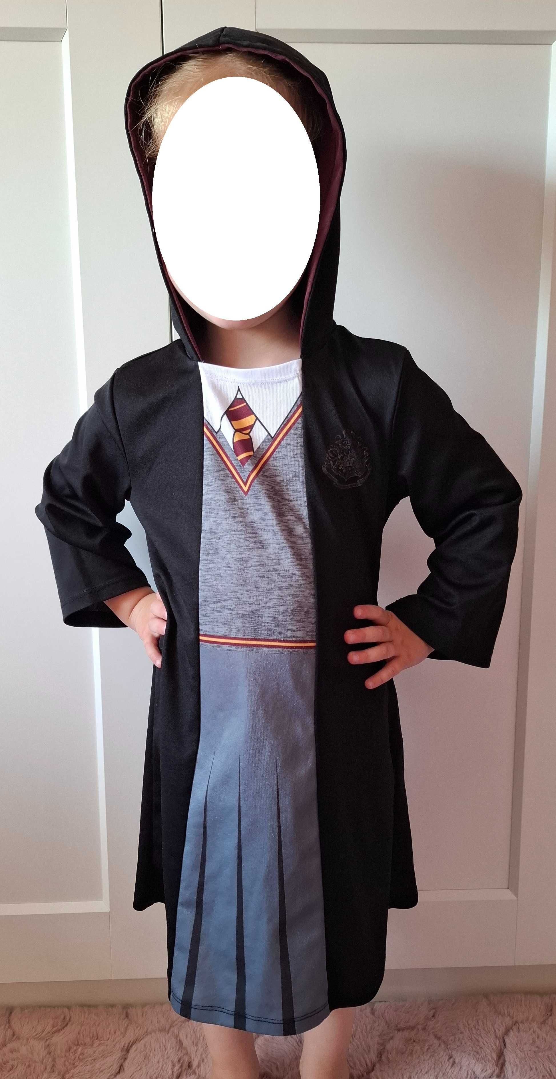 Strój Kostium Przebranie Hermiona Harry Potter Sukienka H&M 110-116
