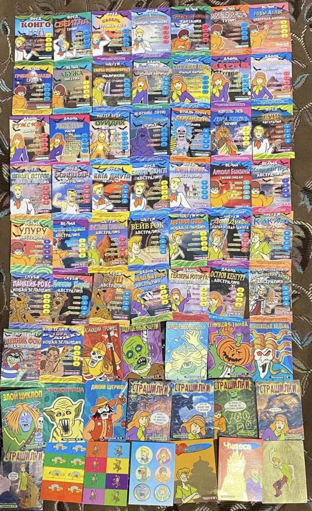 Карточки Scooby-Doo Скуби-Ду Скуби Ду 2006